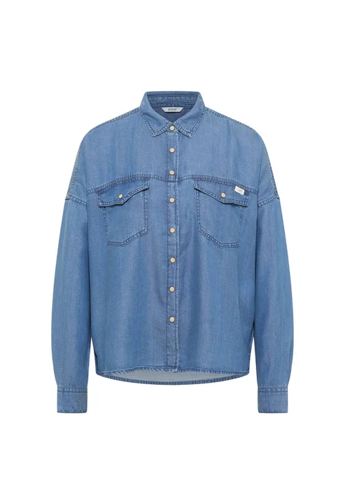 Mustang Dakota Shirt Denim Blue