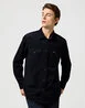Wrangler Cord Western Shirt Black