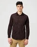 Wrangler 1 Pkt Corduroy Shirt Mole