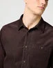 Wrangler 1 Pkt Corduroy Shirt Mole