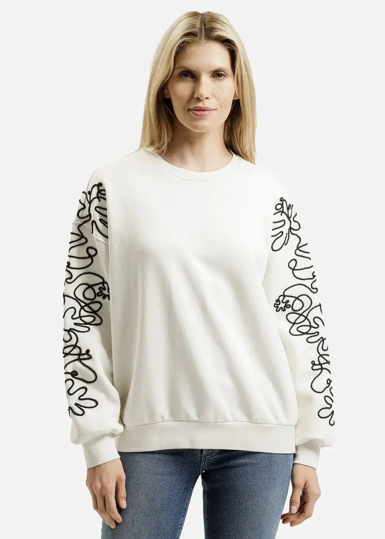 Damska Bluza Z Nadrukiem Cross Jeans