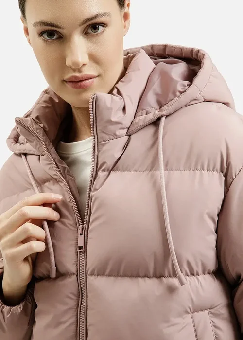 Rowa Ciepa Kurtka Z Kapturem Cross Jeans