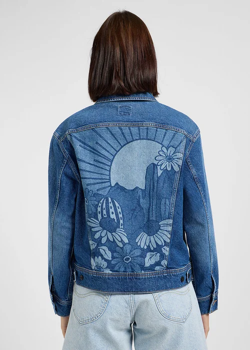 Lee Loose Rider Jacket Tumbling Sky