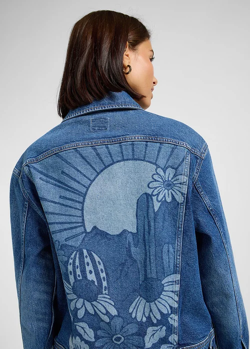 Lee Loose Rider Jacket Tumbling Sky