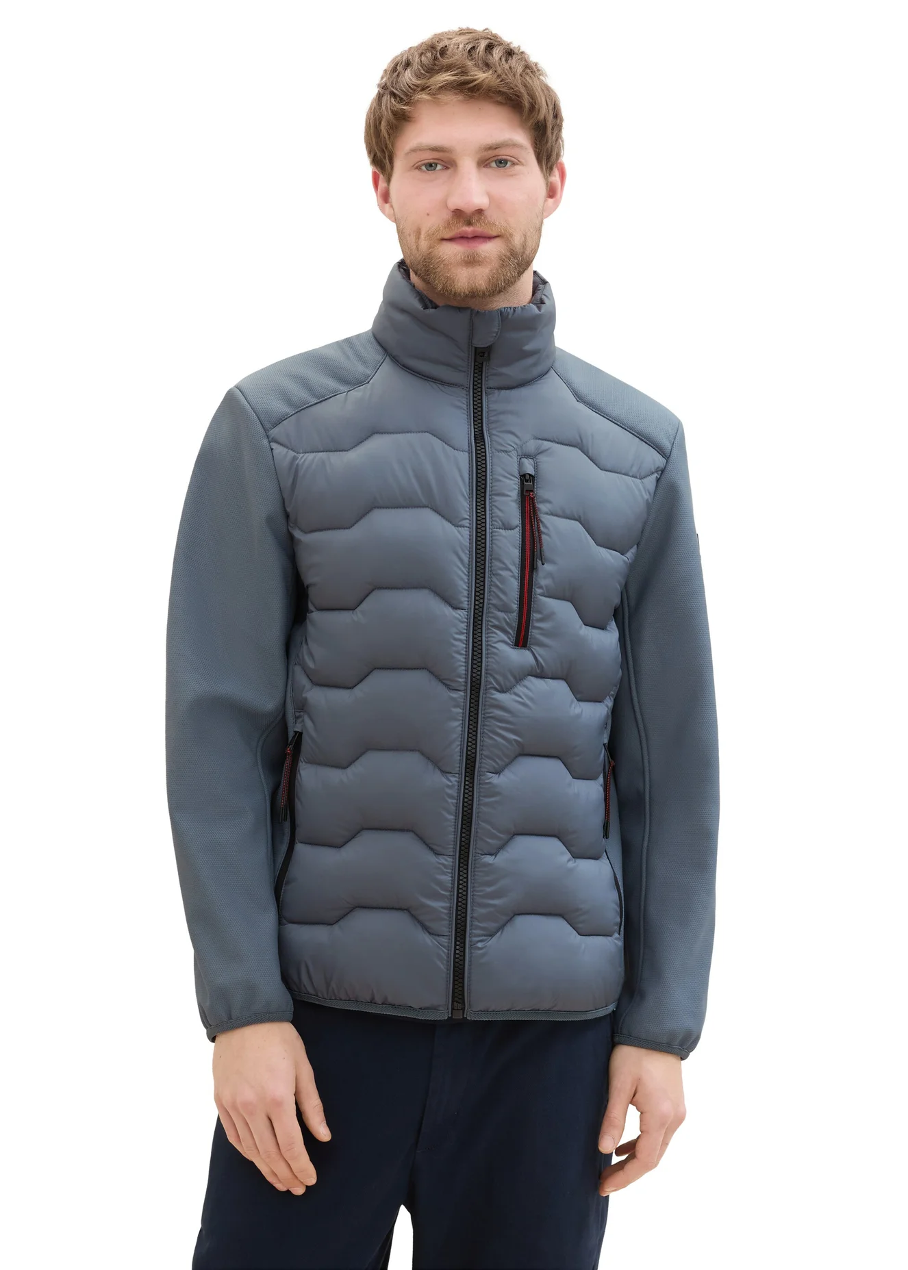 Tom Tailor Hybrid Jacket Stormy Teal