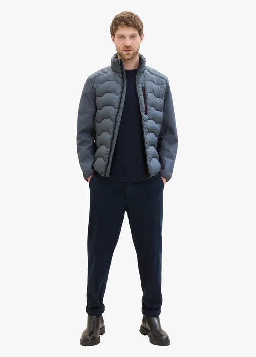 Tom Tailor Hybrid Jacket Stormy Teal