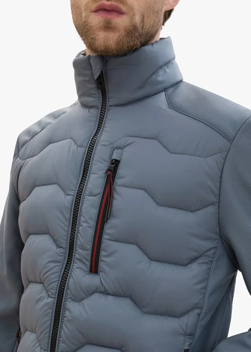 Tom Tailor Hybrid Jacket Stormy Teal