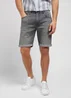 Lee Five Pocket Short Washed Black