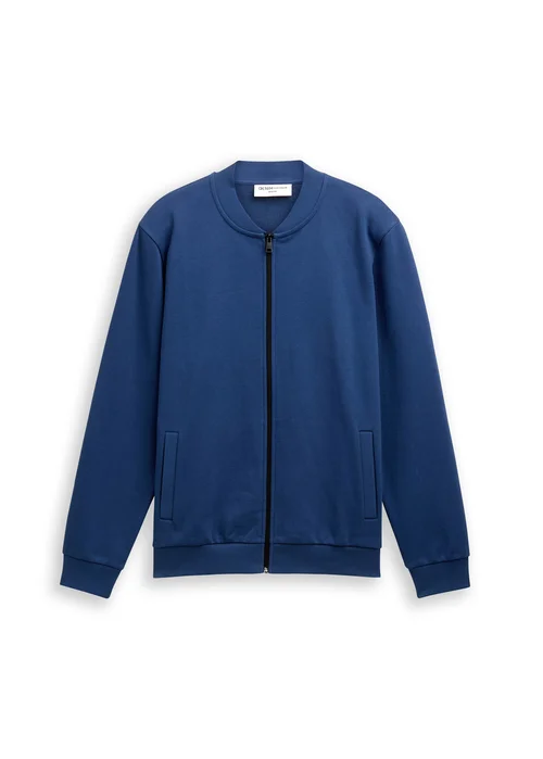 Tom Tailor Sweatshirt Jacket Ocean Night Blue