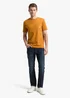 Tom Tailor T Shirt Peanut Butter Brown