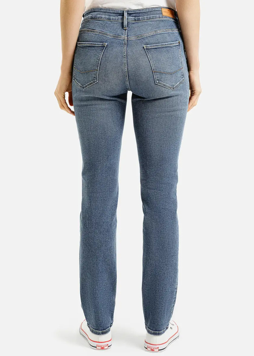 Dinsy Z Wysokim Stanem Rose Cross Jeans