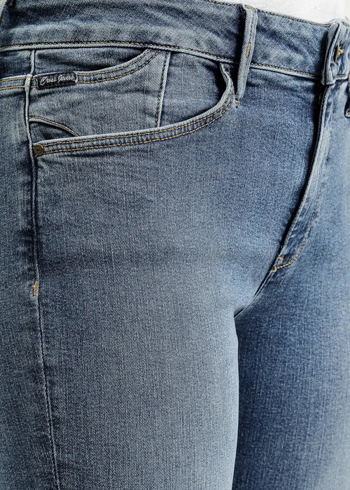 Dinsy Z Wysokim Stanem Rose Cross Jeans