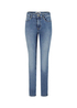 Dinsy Z Wysokim Stanem Rose Cross Jeans