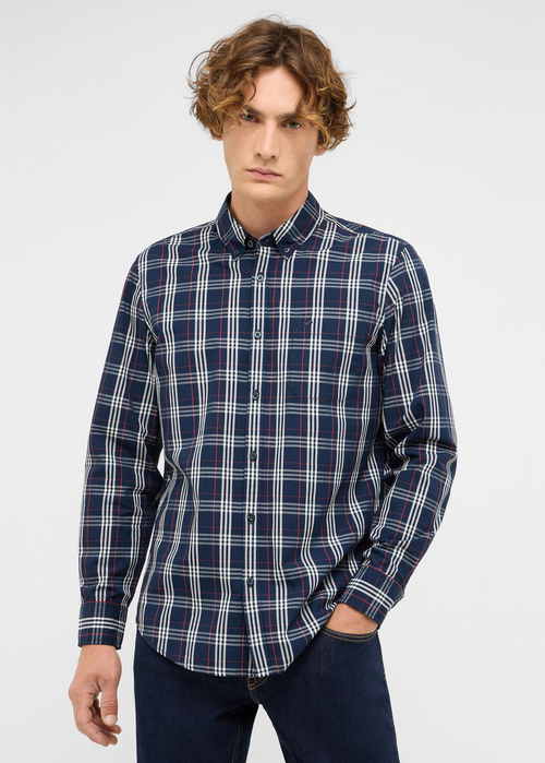 Mustang Style Chester Multi Check Navy