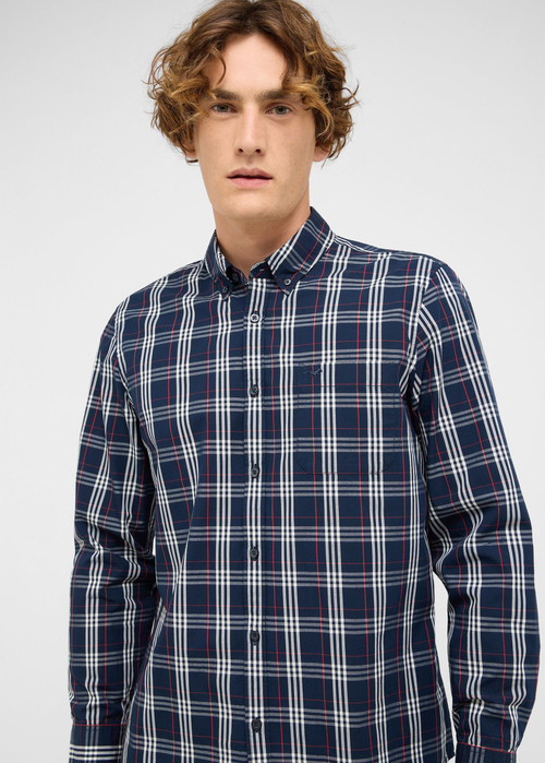 Mustang Style Chester Multi Check Navy