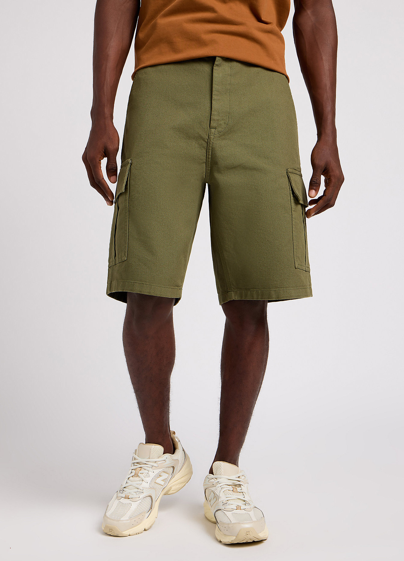 Lee Cargo Short Olive Green - 112349193