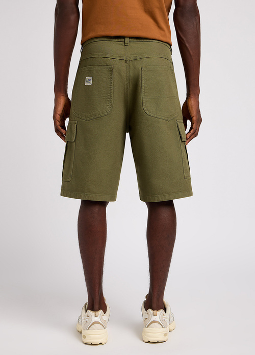 Lee Cargo Short Olive Green - 112349193