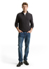 Tom Tailor Cotton Troyer Knit Jumper Tarmac Grey