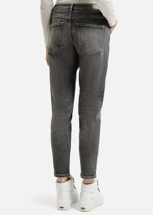 Szare Boyfriendy Cross Jeans - N-580-010