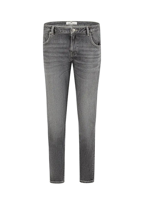 Szare Boyfriendy Cross Jeans - N-580-010