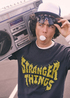 Wrangler Stranger Things Tee Washed Black - 112378547