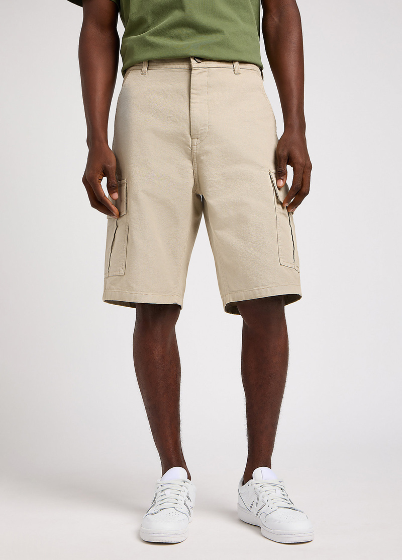 Lee Cargo Short Light Stone - 112349316