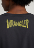 Wrangler Stranger Things Tee Washed Black - 112378547