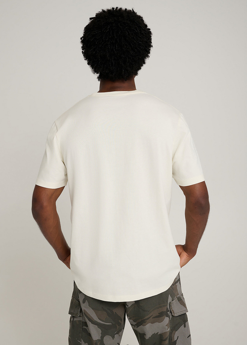 Wrangler X Stranger Things Hawkins High Tee Marshmallow - 112378555