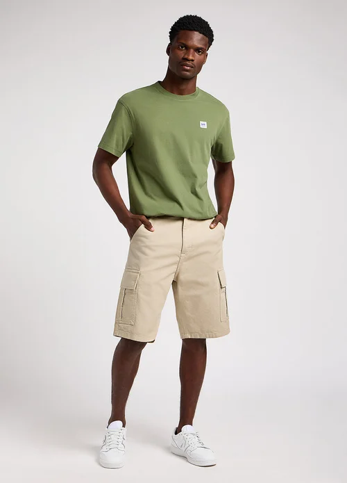 Lee Cargo Short Light Stone