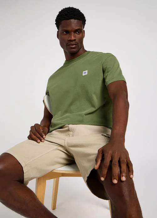 Lee Cargo Short Light Stone