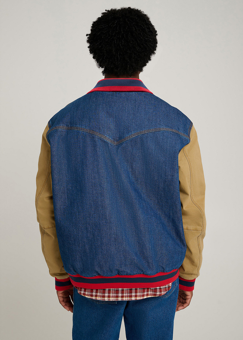 Wrangler X Stranger Things Will Jacket Classic Blue - 112378546