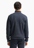 Tom Tailor Sweatshirt Jacket In Melange Look Navy Fine Yd Stripe - 1049523-30328