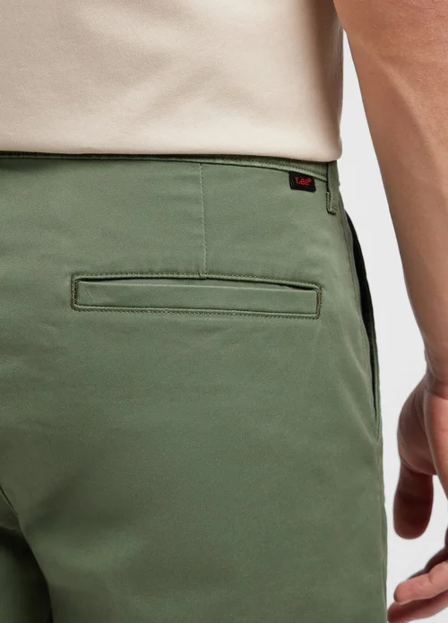 Lee Regular Chino Short Olive Grove