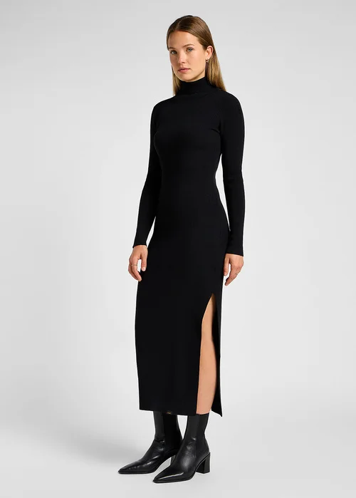 Lee Kintted Dress Black