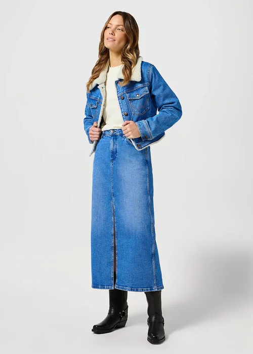 Wrangler Denim Maxi Skirt Once Loved