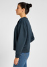 Lee Crew Sweatshirt L53llja75 Charcoal - L53LLJA75