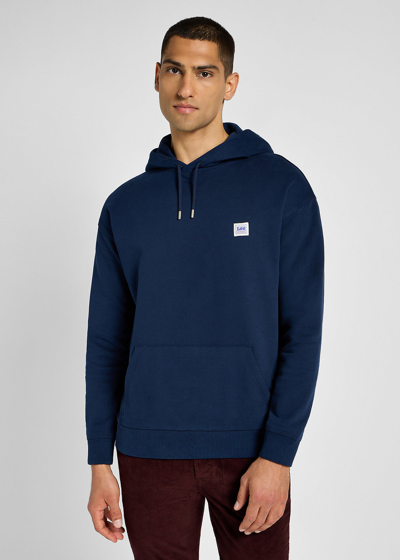 Lee Workwear Hoodie Inky Blue - 112355612