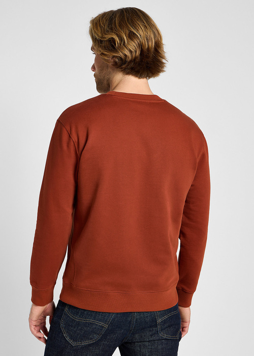 Lee Plain Crew Sweatshirt Sweet Maple - 112355727