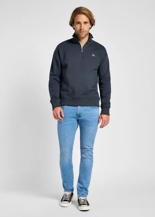 Lee Half Zip Sweatshirt Dark Muted Gray