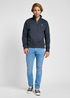 Lee Half Zip Sweatshirt Dark Muted Gray - 112355751