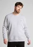 Lee Crew Sweatshirt Grey Mele
