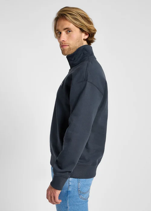 Lee Half Zip Sweatshirt Dark Muted Gray