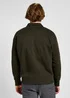 Lee Half Zip Sweatshirt Olive Night