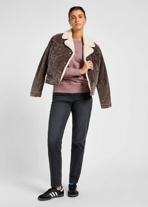 Lee Reglan Crew Sweatshirt Dreamy Mauve