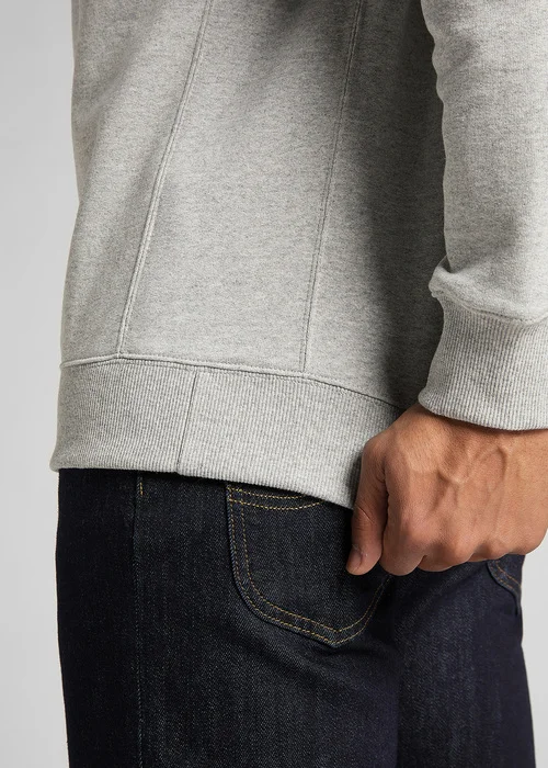 Lee Crew Sweatshirt Grey Mele
