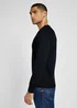 Lee Clean Raglan Sweater Black