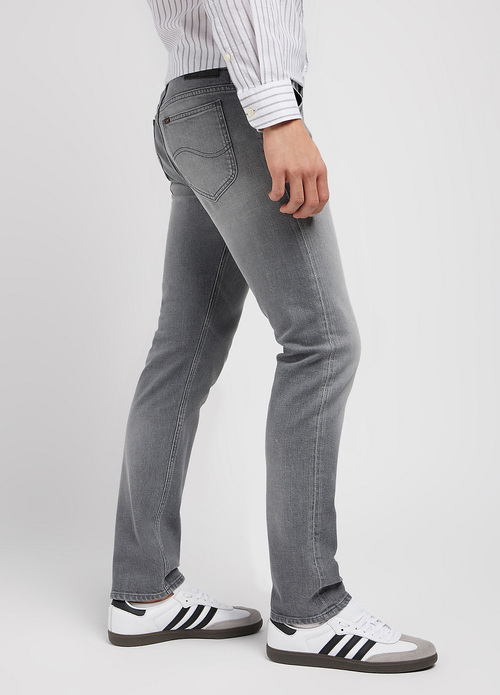 Lee Rider Worn In Mid Grey - 112349209