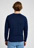 Lee Clean Raglan Sweater True Navy