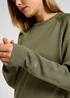 Lee Clean Raglan Sweater Mercantile Green