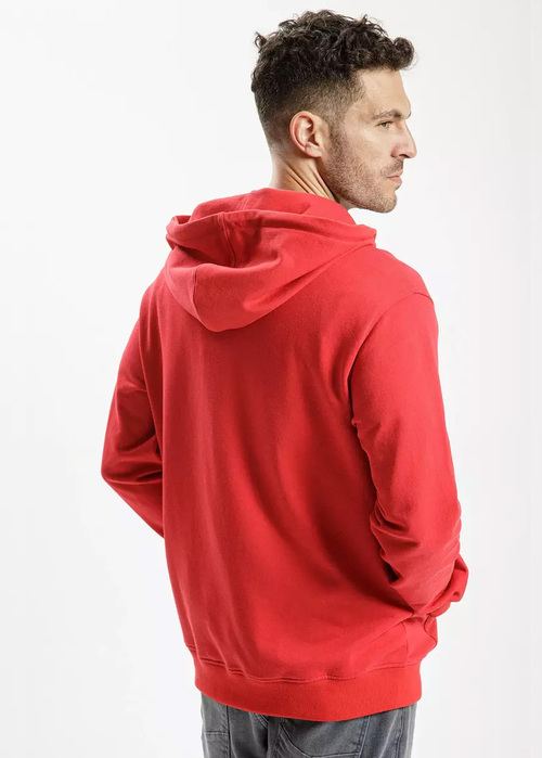 Cross Jeans Sweatshirt Hoodie Red Logo 007 - 25451-007